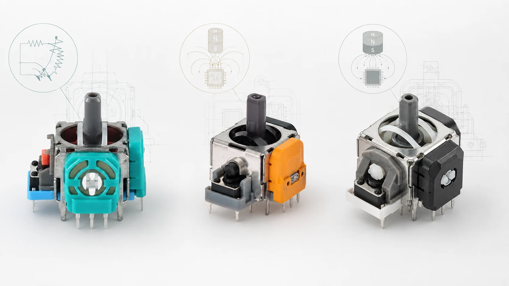 Joystick DualSense : origine, Hall Effect ou TMR, que choisir ?